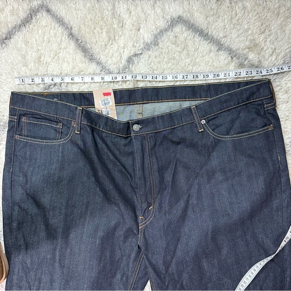 Levi's Men's Indigo Straight Jeans - Picture 8 of 10